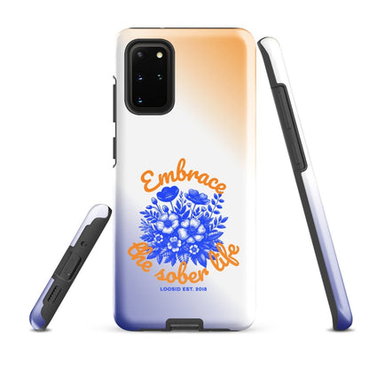 Embrace The Sober Life Recovery Phone Case packaging detail (view 8)