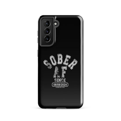 Sober AF Recovery Phone Case lifestyle view (view 5)