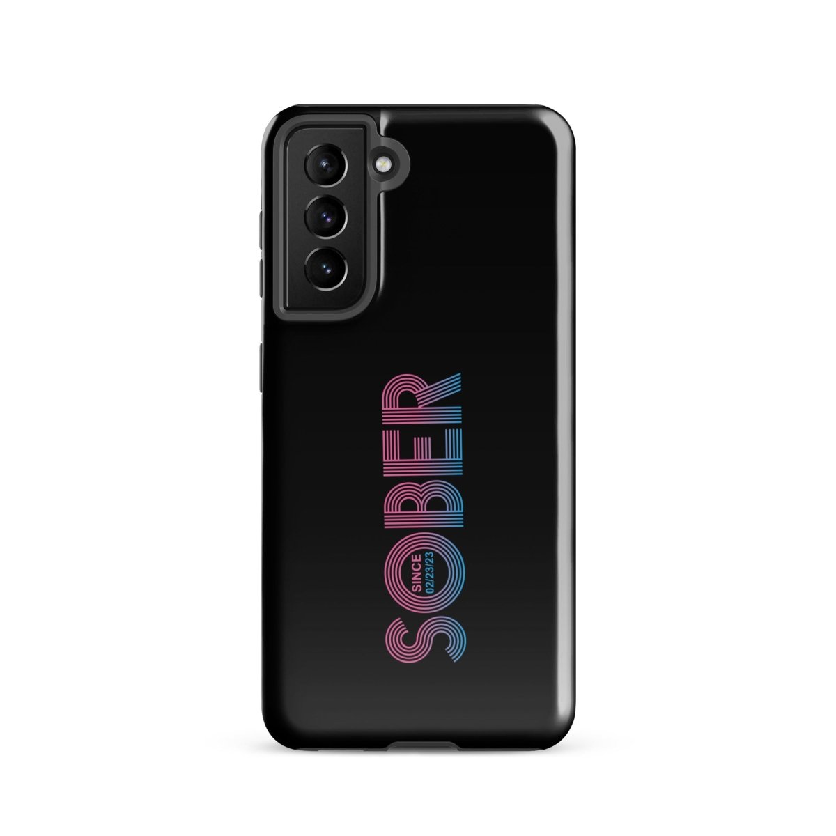 Sober Since Recovery Phone Case packaging detail (view 8)