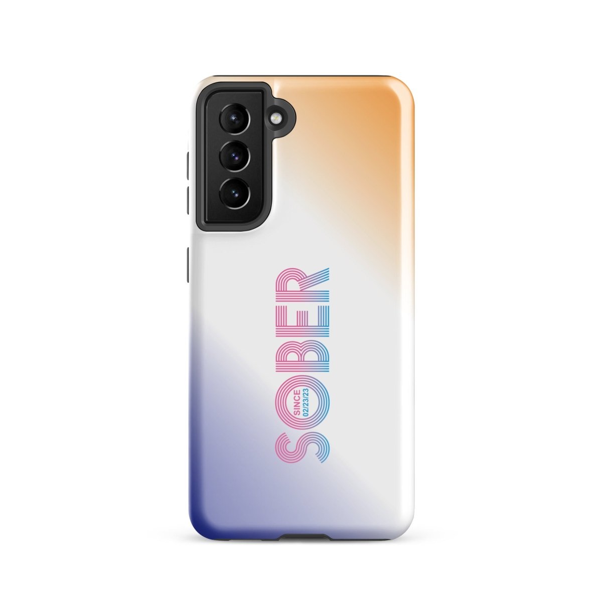 Sober Since Recovery Phone Case packaging detail (view 8)