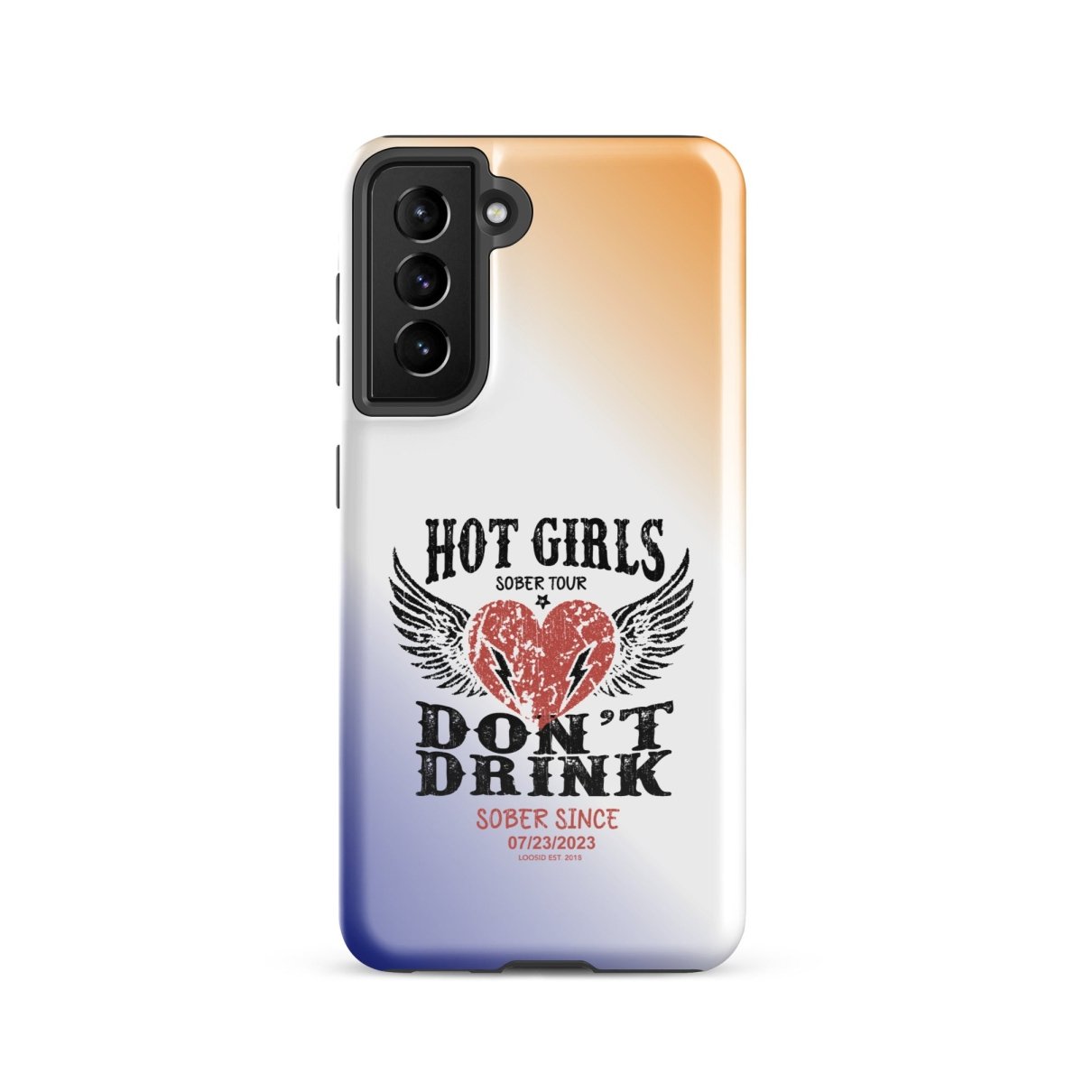 Hot Girls Don't Drink Recovery Phone Case packaging detail (view 8)