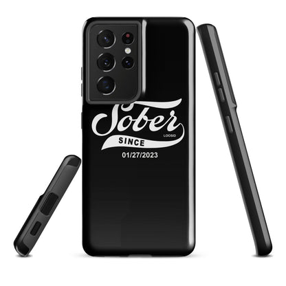 Sober Since Recovery Phone Case featuring the design (view 11)
