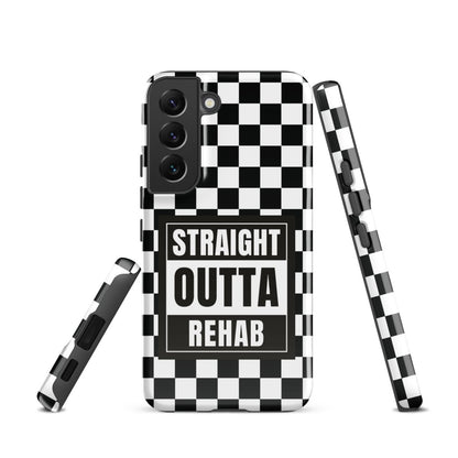Straight Outta Rehab Recovery Phone Case graphic detail (view 14)