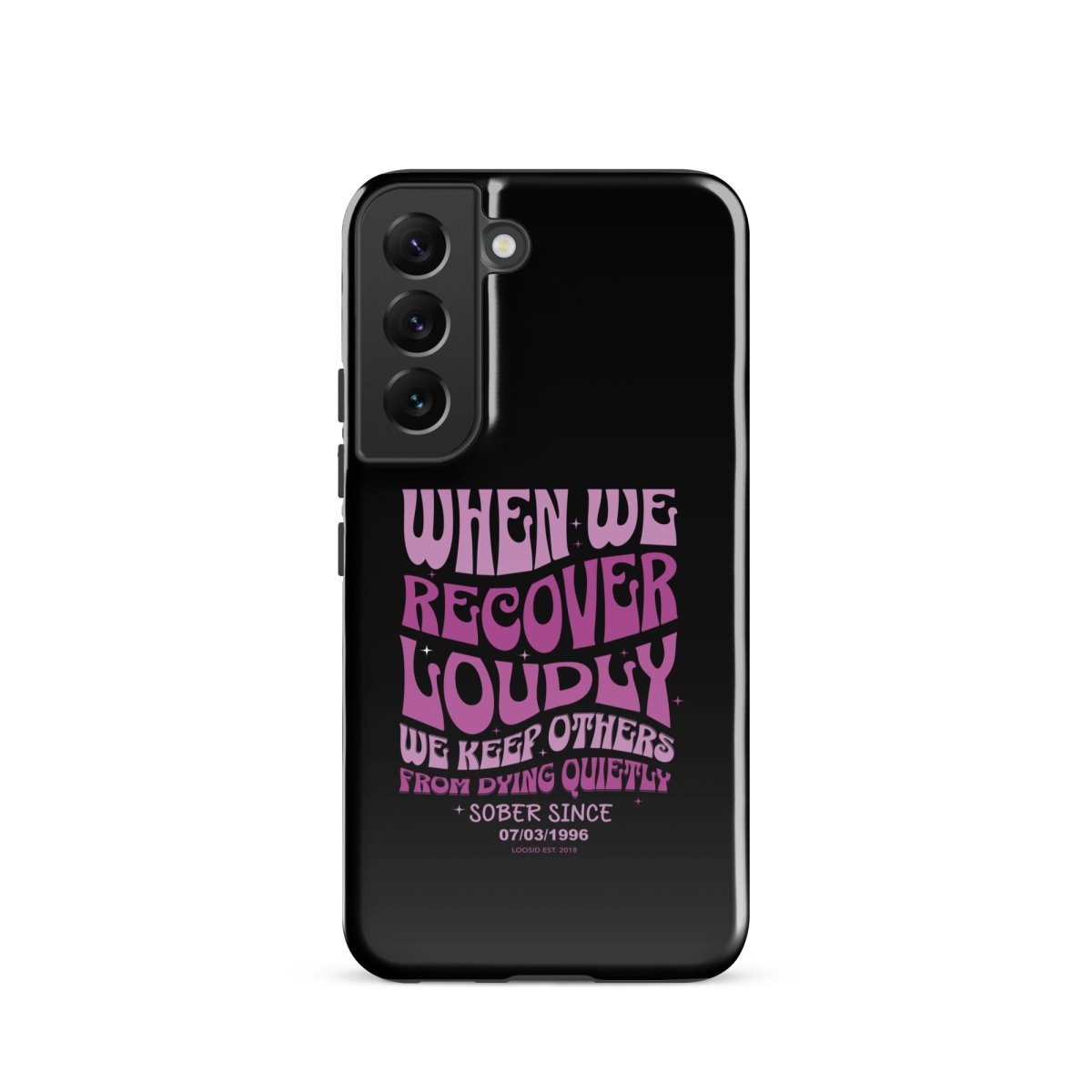 When we recover loudly Recovery Phone Case fit detail (view 9)