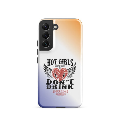 Hot Girls Don't Drink Recovery Phone Case featuring the design (view 11)