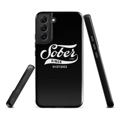 Sober Since Recovery Phone Case graphic detail (view 14)