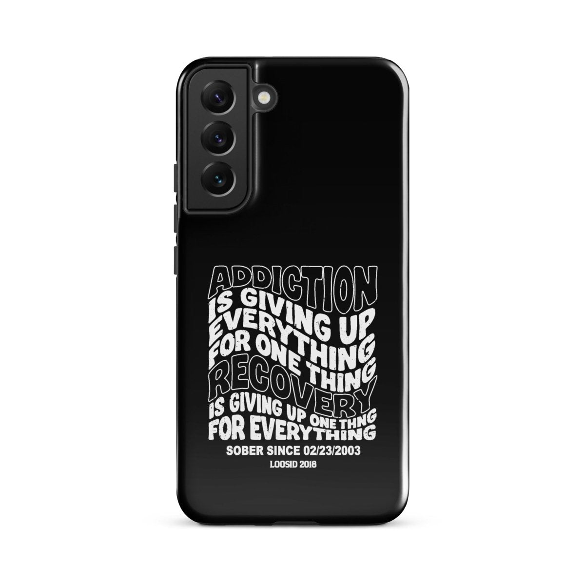 Addiction is Giving Up Recovery Phone Case product photo (view 10)