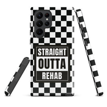 Straight Outta Rehab Recovery Phone Case side view (view 16)