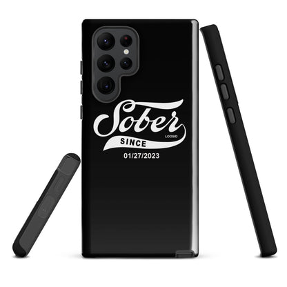 Sober Since Recovery Phone Case lifestyle view (view 15)