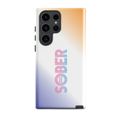 Sober Since Recovery Phone Case flat lay styled image (view 13)