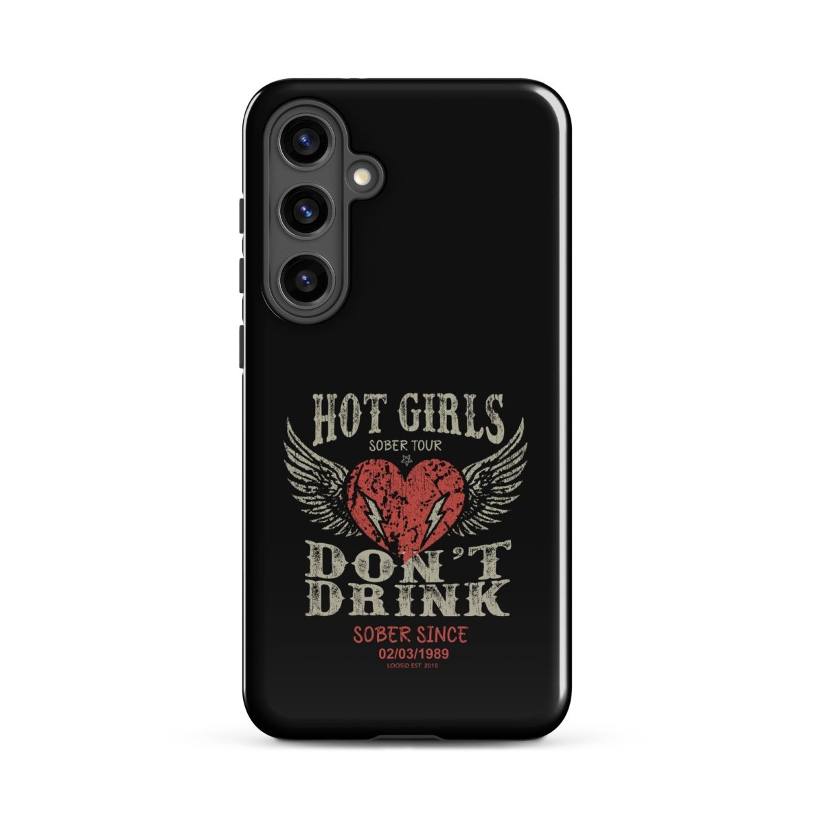 Hot Girls Don't Drink Recovery Phone Case side view (view 16)