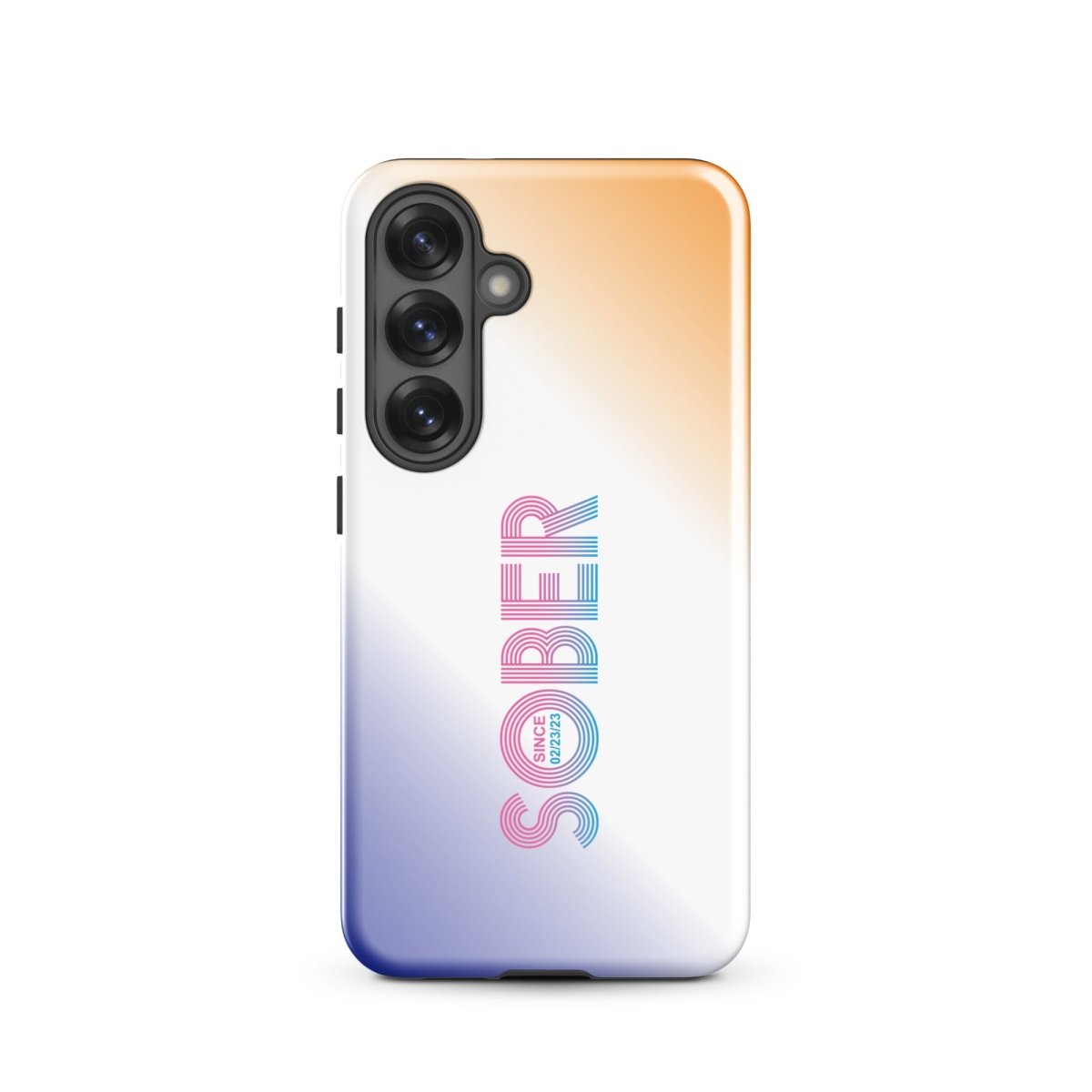 Sober Since Recovery Phone Case packaging detail (view 18)