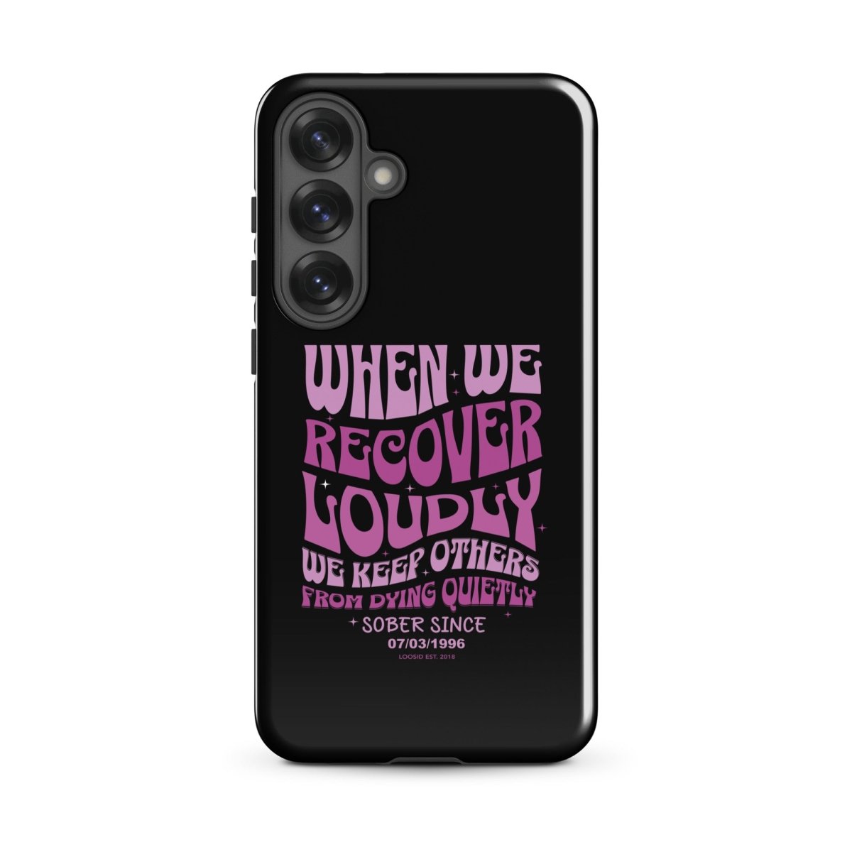 When we recover loudly Recovery Phone Case fit detail (view 19)