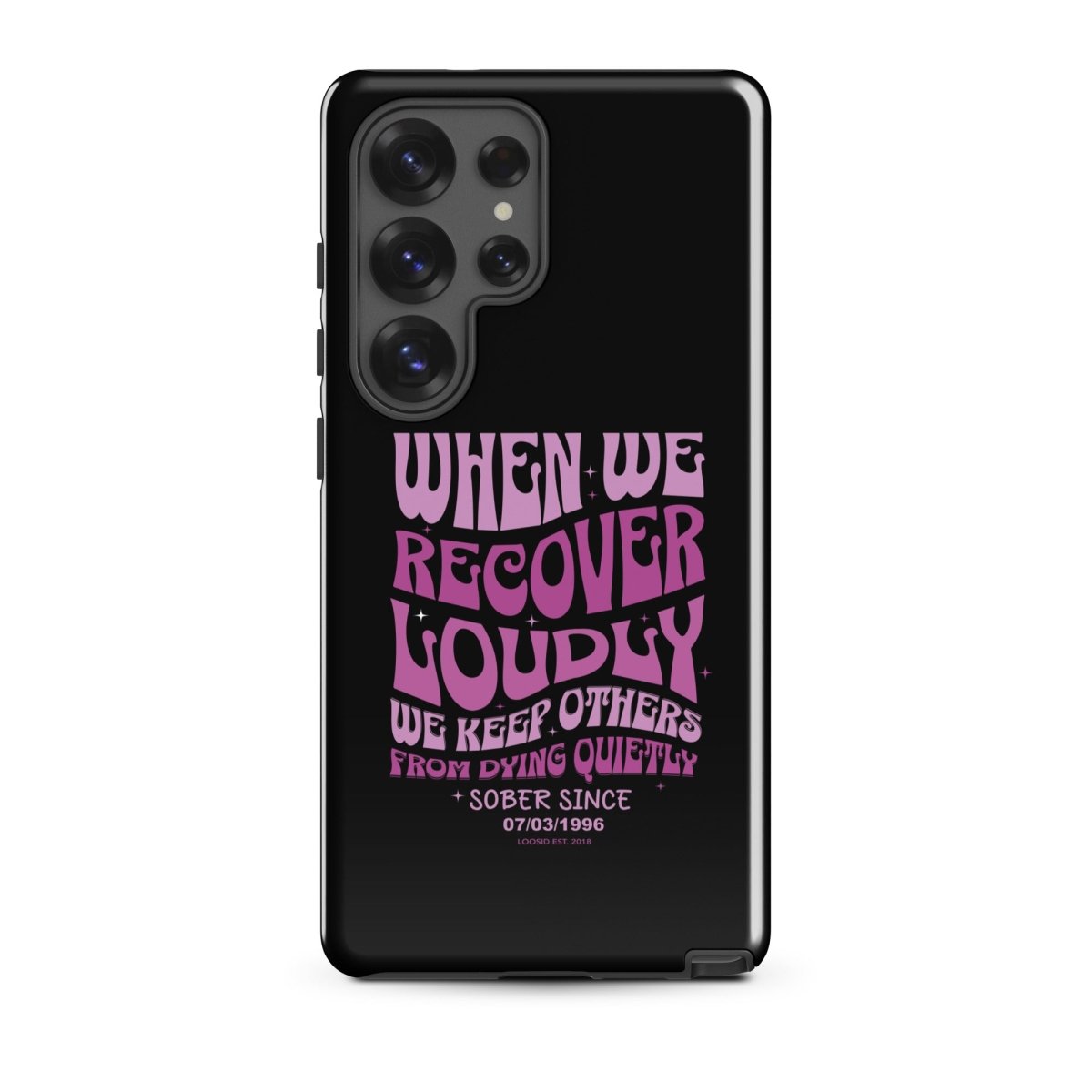 When we recover loudly Recovery Phone Case product photo (view 20)
