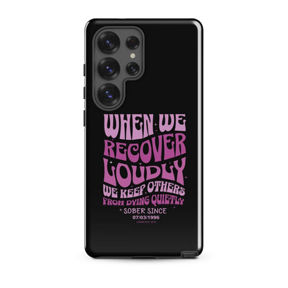 When we recover loudly Recovery Phone Case product photo (view 20)