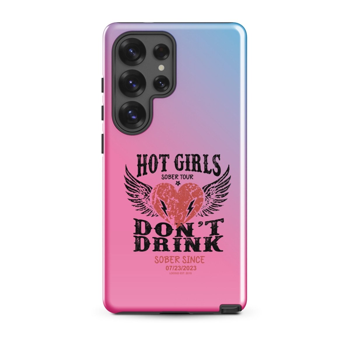 Hot Girls don't Drink Recovery Phone Case product photo (view 20)