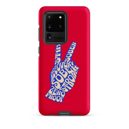 Peace & Sober Recovery Phone Case fit detail (view 9)