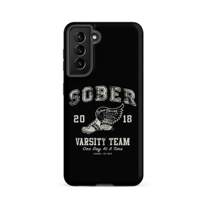 Varsity Recovery Phone Case flat lay styled image (view 13)