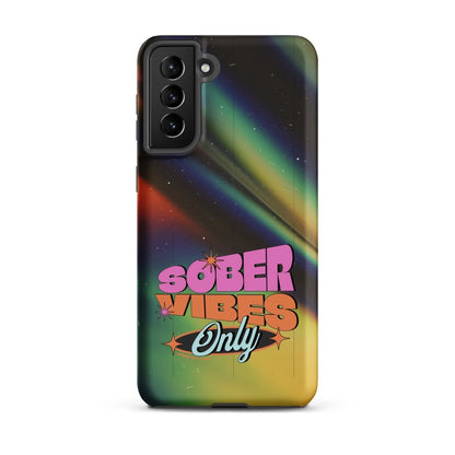 Sober Vibes Recovery Phone Case featuring the design (view 11)