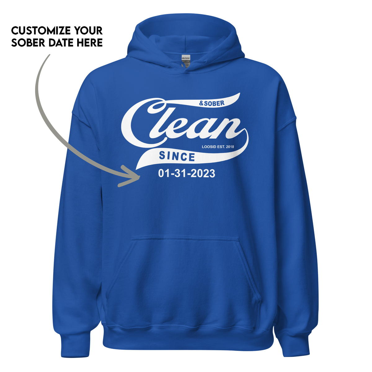 Classic women’s Recovery Hoodie designed for daily wear