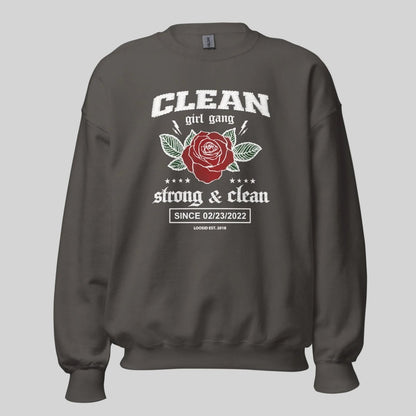 Strong & Clean Personalized Recovery Recovery Hoodie close-up view (view 12)