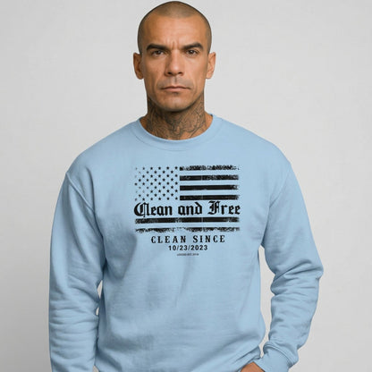 Sobriety Recovery Hoodie side view (view 16)