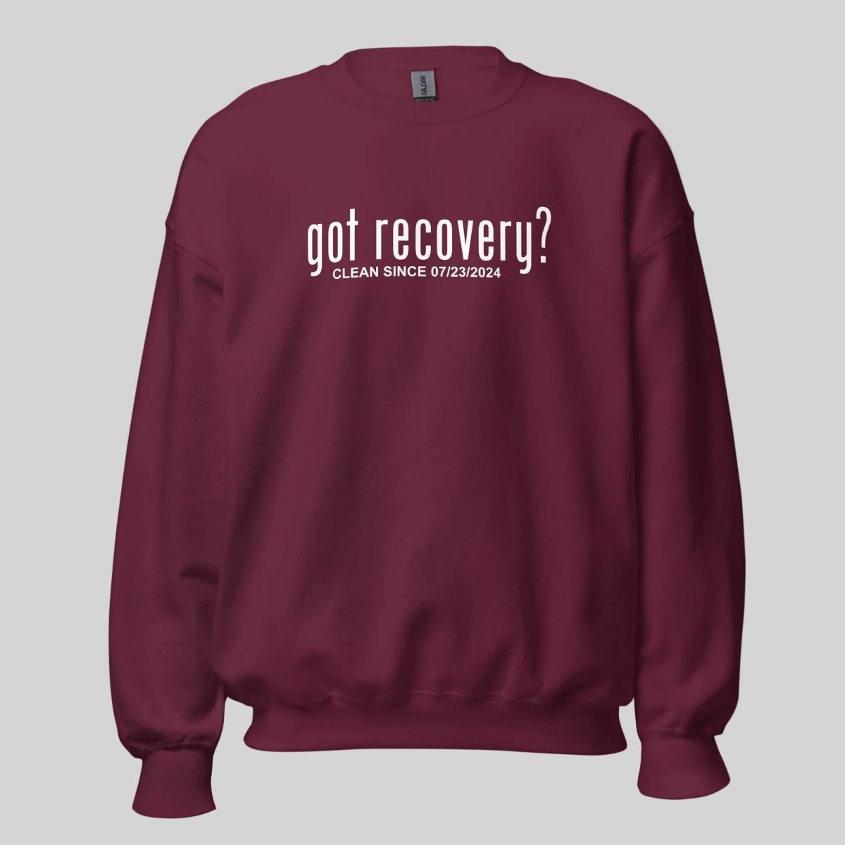 Got Recovery Women's Sobriety Recovery Hoodie fit detail (view 9)