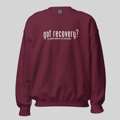 Got Recovery Women's Sobriety Recovery Hoodie fit detail (view 9)