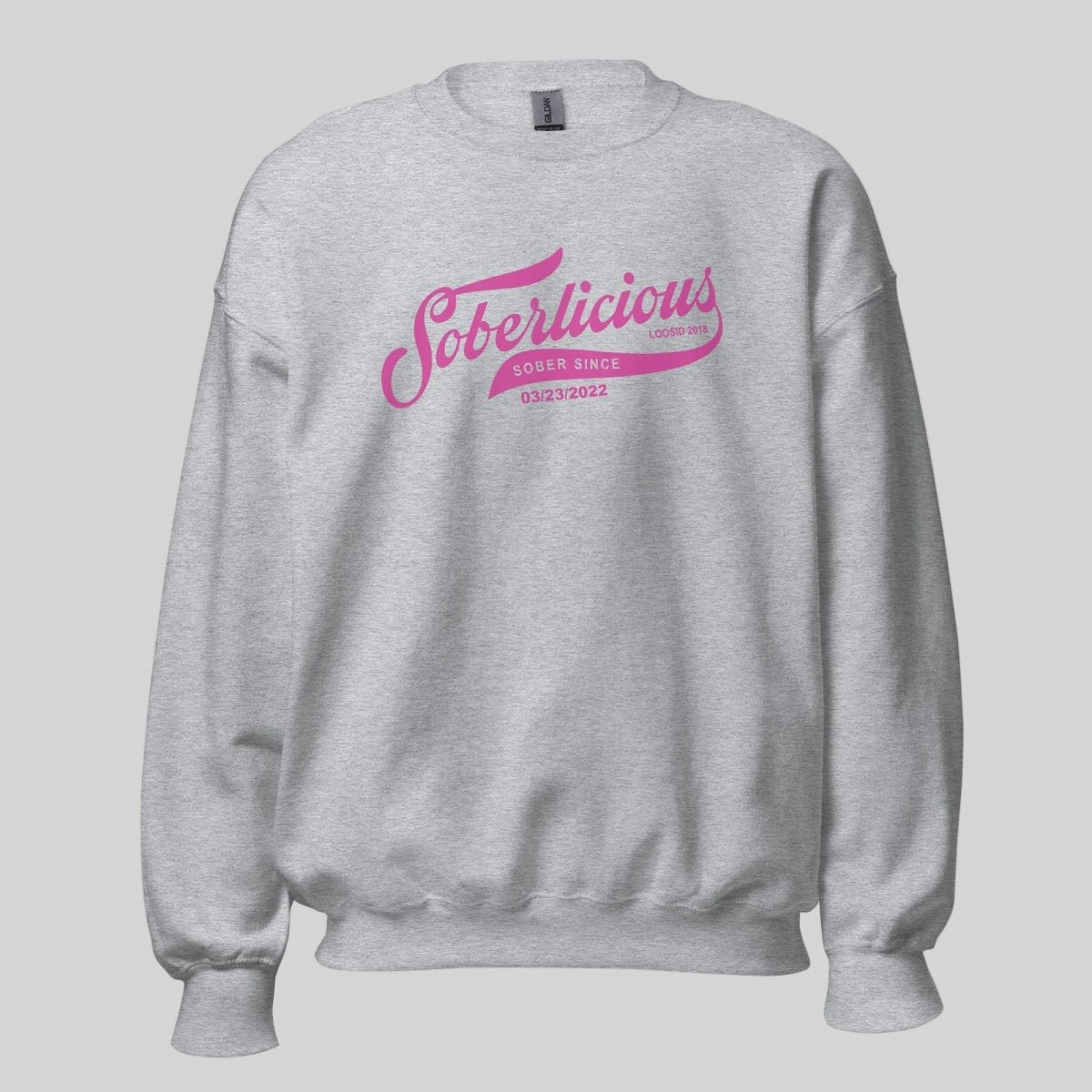 Soberlicious Recovery Hoodie back view (view 17)