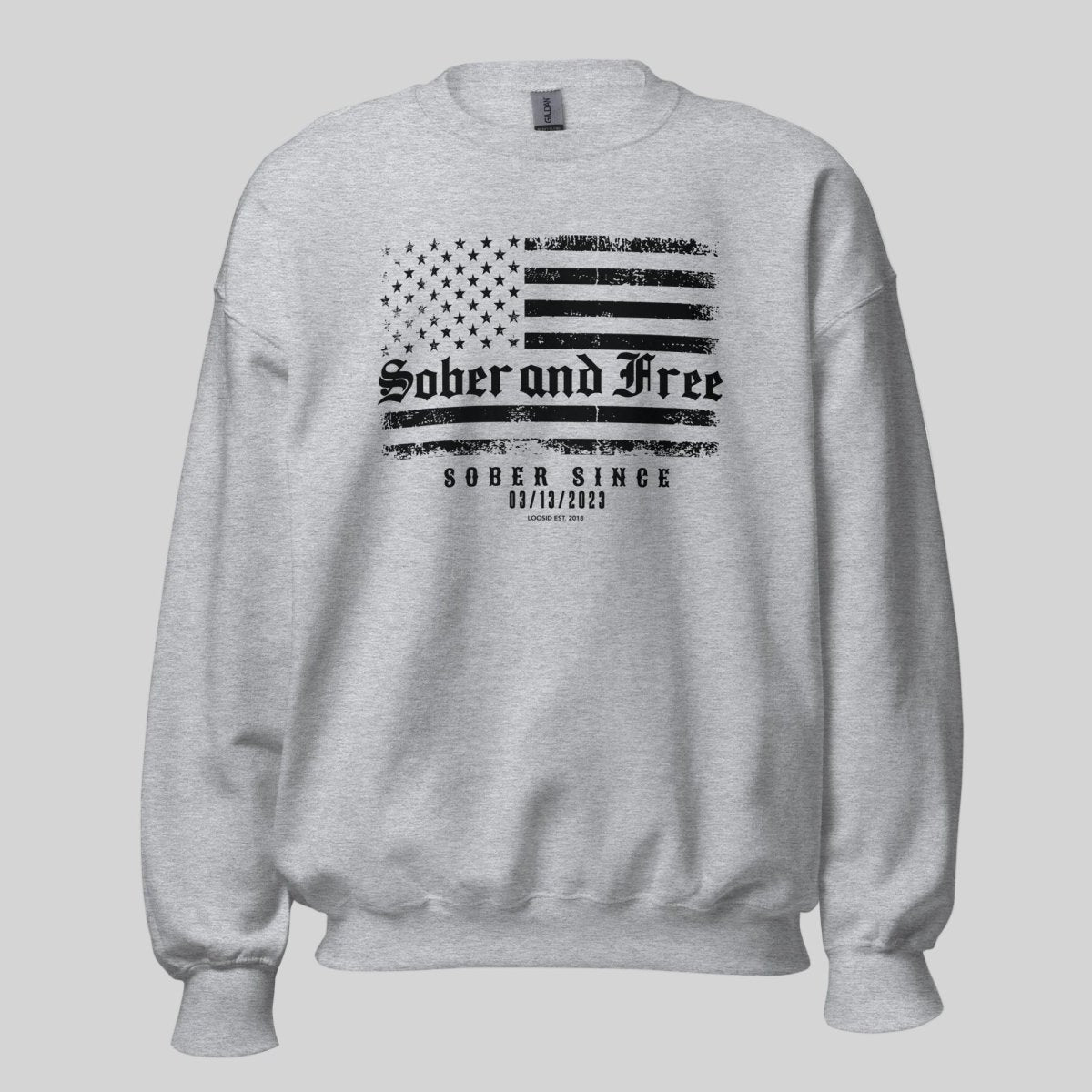Sobriety Recovery Hoodie graphic detail (view 14)