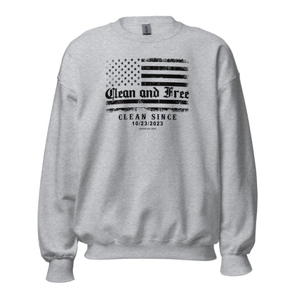 Sobriety Recovery Hoodie back view (view 17)