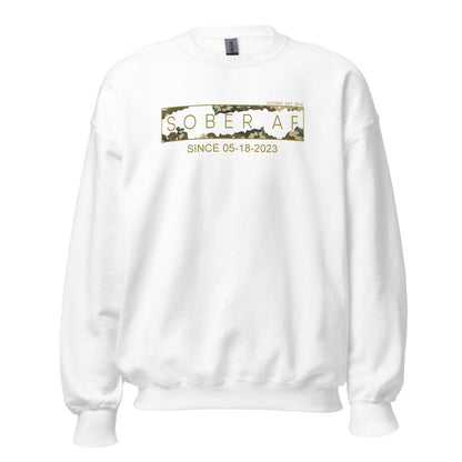 Sober AF Camo Recovery Hoodie product photo (view 20)