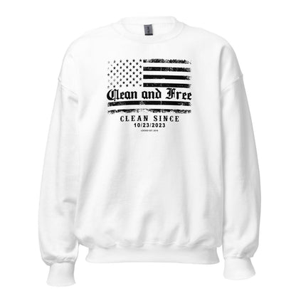 Sobriety Recovery Hoodie flat lay styled image (view 23)