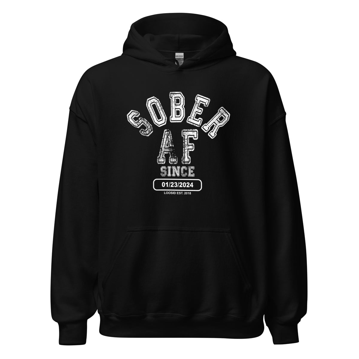 Personalized Recovery Hoodie honoring recovery journeys