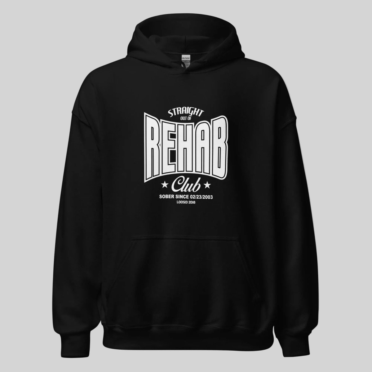 Rehab Recovery Hoodie side view (view 6)
