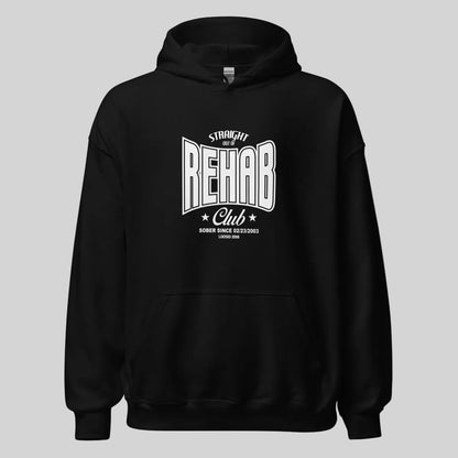 Rehab Recovery Hoodie graphic detail (view 4)
