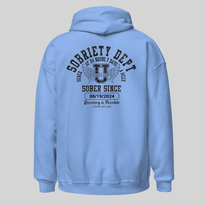 Sobriety Dept Sober AF Recovery Hoodie product photo (view 30)