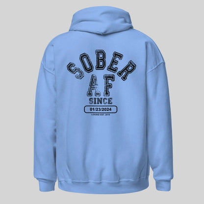 Sober AF Recovery Hoodie fit detail (view 29)