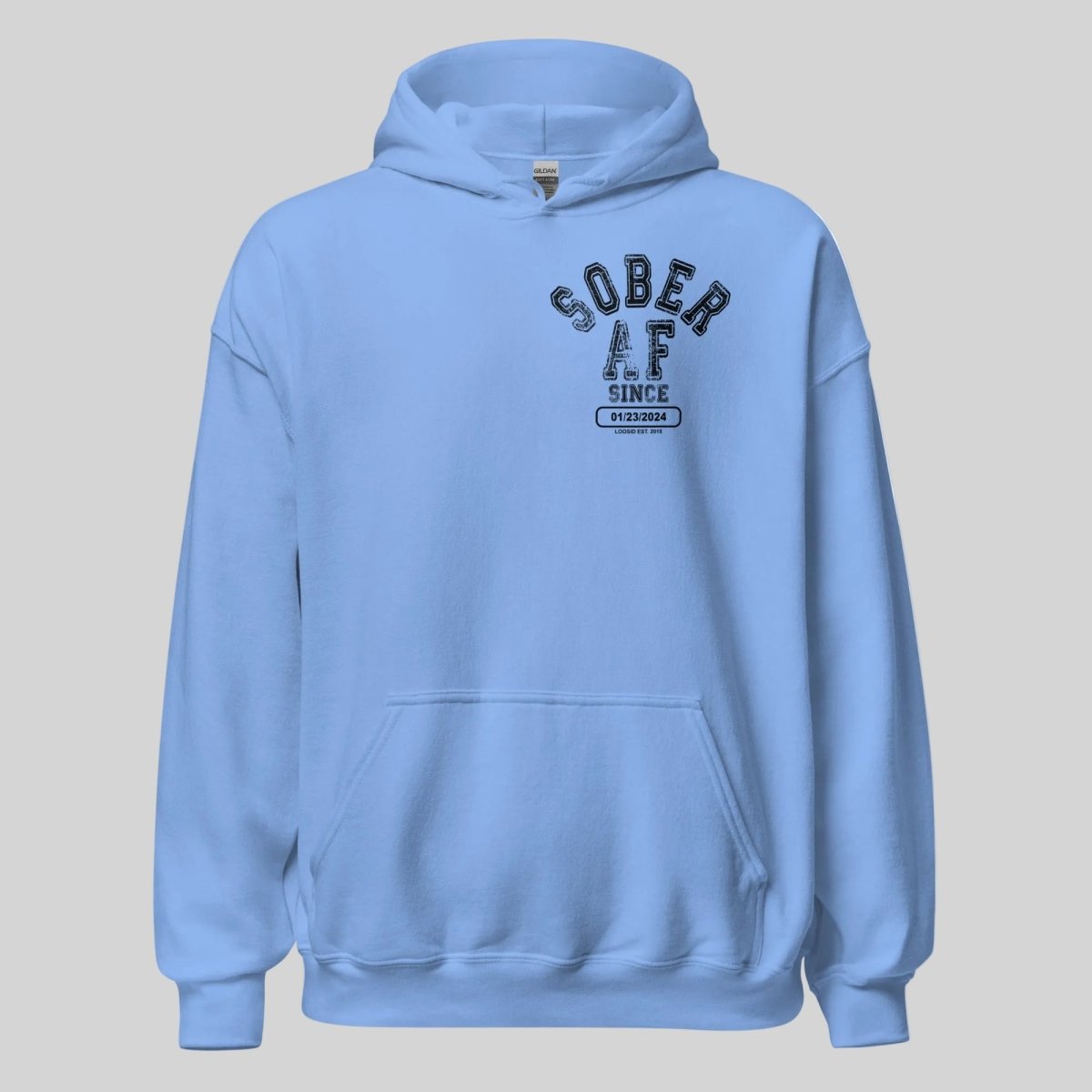 Sober AF Recovery Hoodie product photo (view 20)