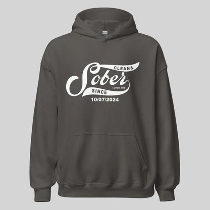 Sober Since Recovery Hoodie packaging detail (view 28)
