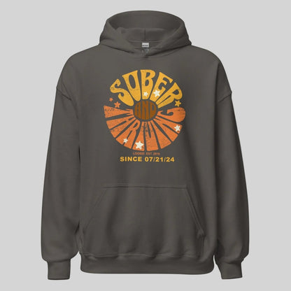 Sober & Thriving Recovery Hoodie packaging detail (view 18)
