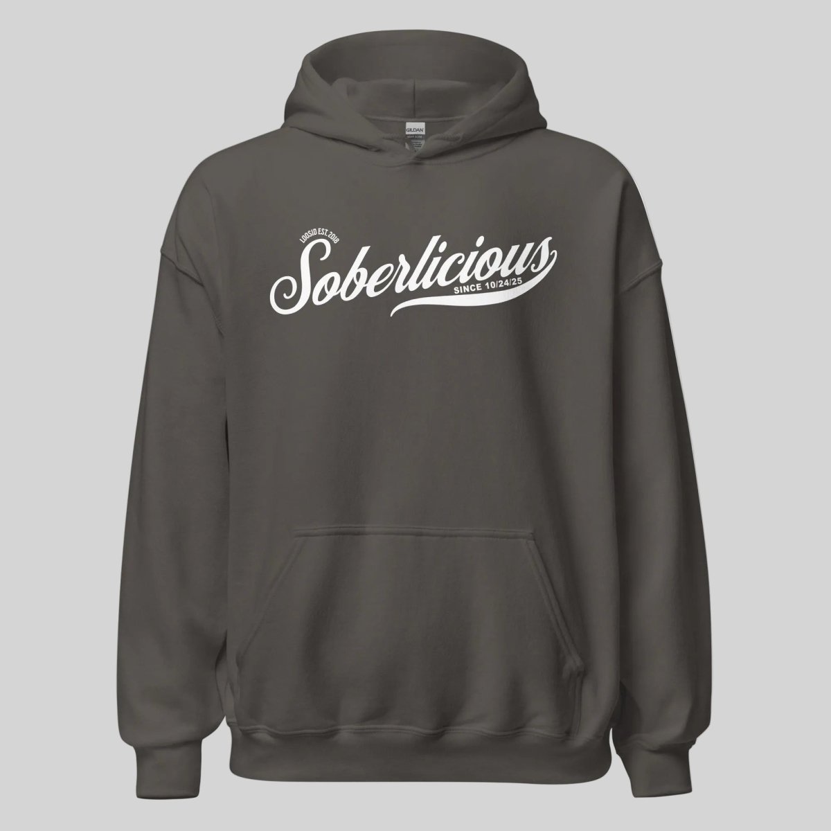 Soberlicious Recovery Hoodie graphic detail (view 14)
