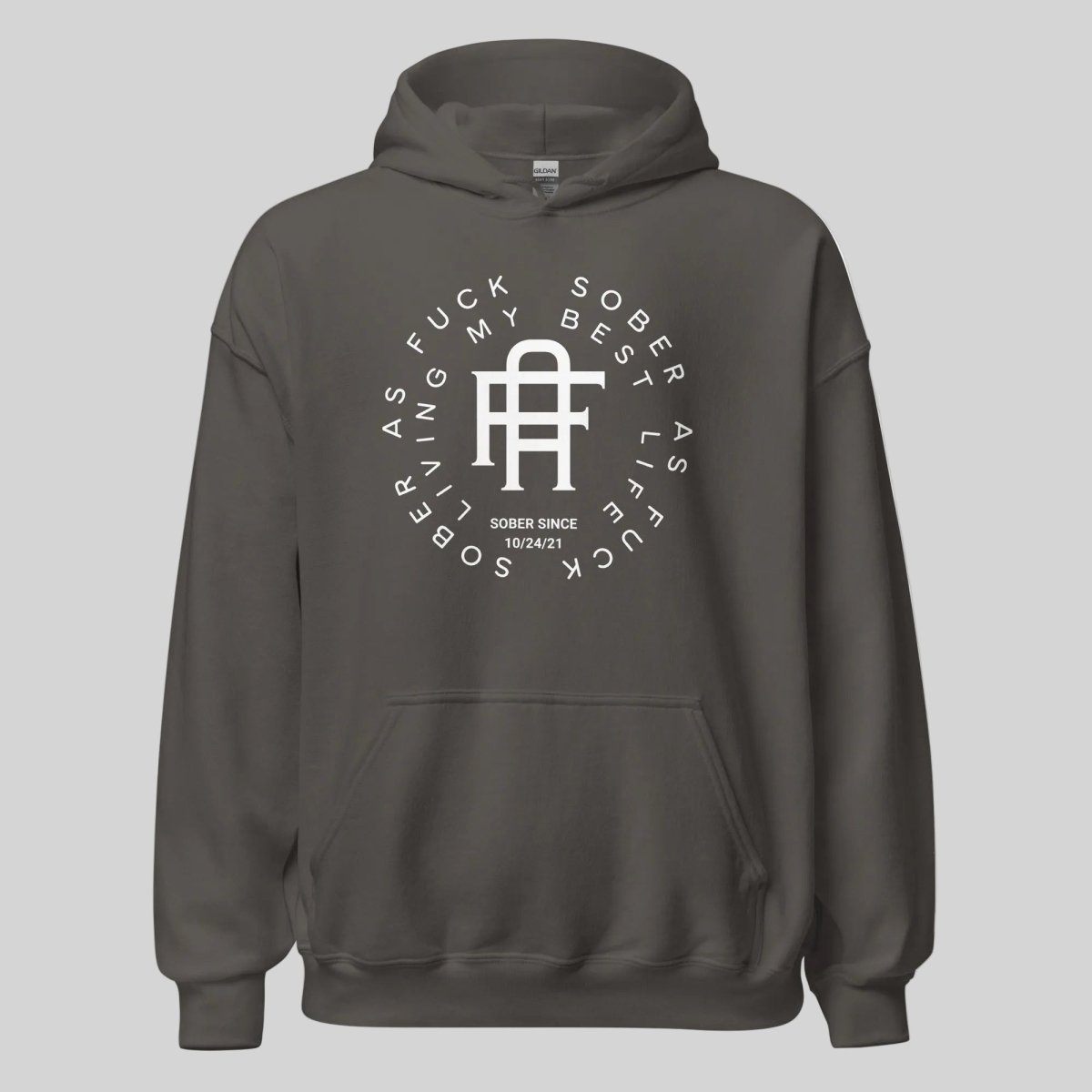 Living My Best Life Recovery Hoodie graphic detail (view 34)