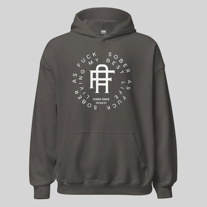 Living My Best Life Recovery Hoodie graphic detail (view 34)