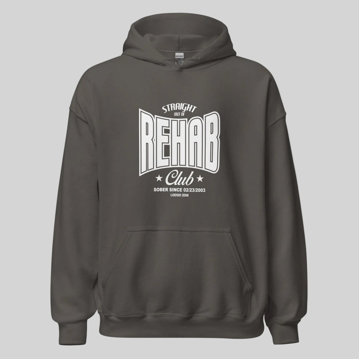 Rehab Recovery Hoodie lifestyle view (view 15)