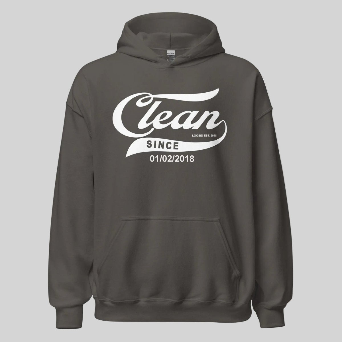 Clean Since Recovery Hoodie side view (view 36)