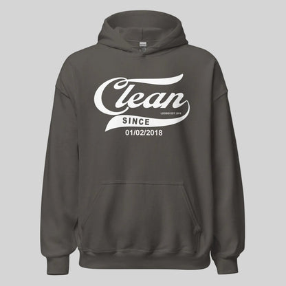 Clean Since Recovery Hoodie side view (view 36)