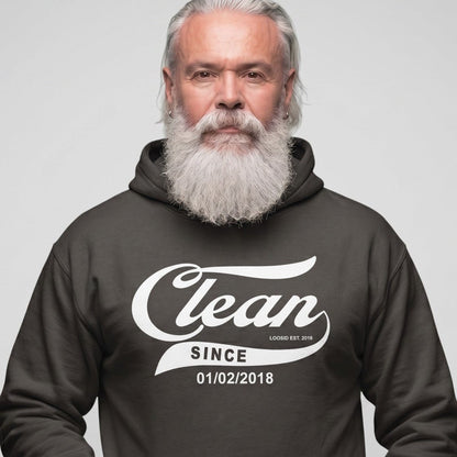 Clean Since Recovery Hoodie packaging detail (view 38)