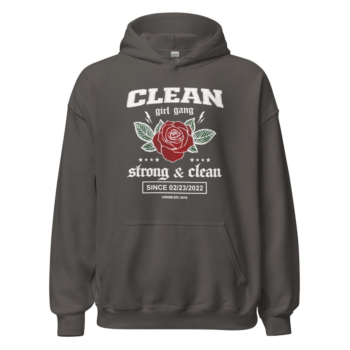Clean Girl Gang Strong & Clean Crest Recovery Hoodie product photo (view 20)