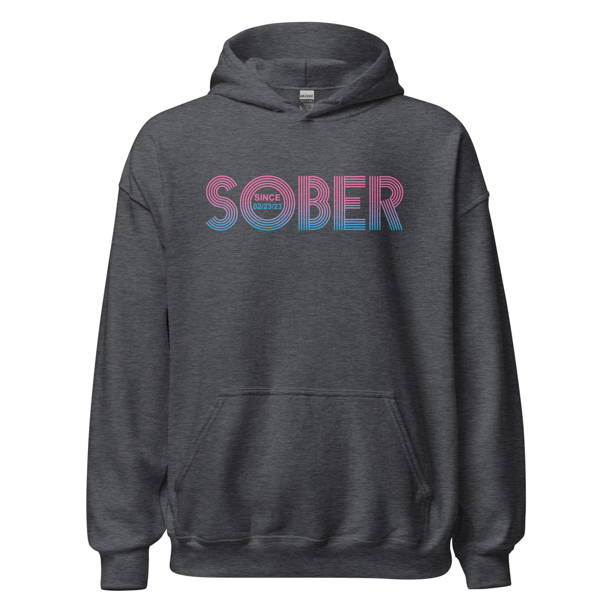 Durable Recovery Hoodie with pouch pocket and unisex fit